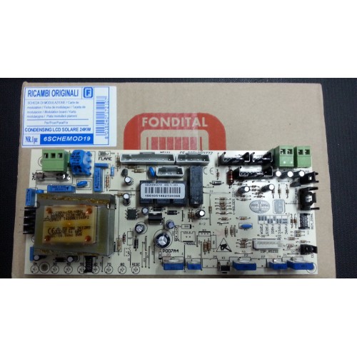 SCHEDA MOD. CONDENSING LINE LCD